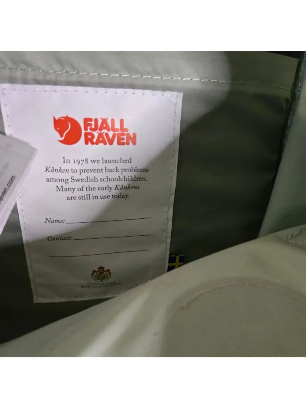 Fjallraven Kanken Mini Backpack Color 600 Mint Green 9